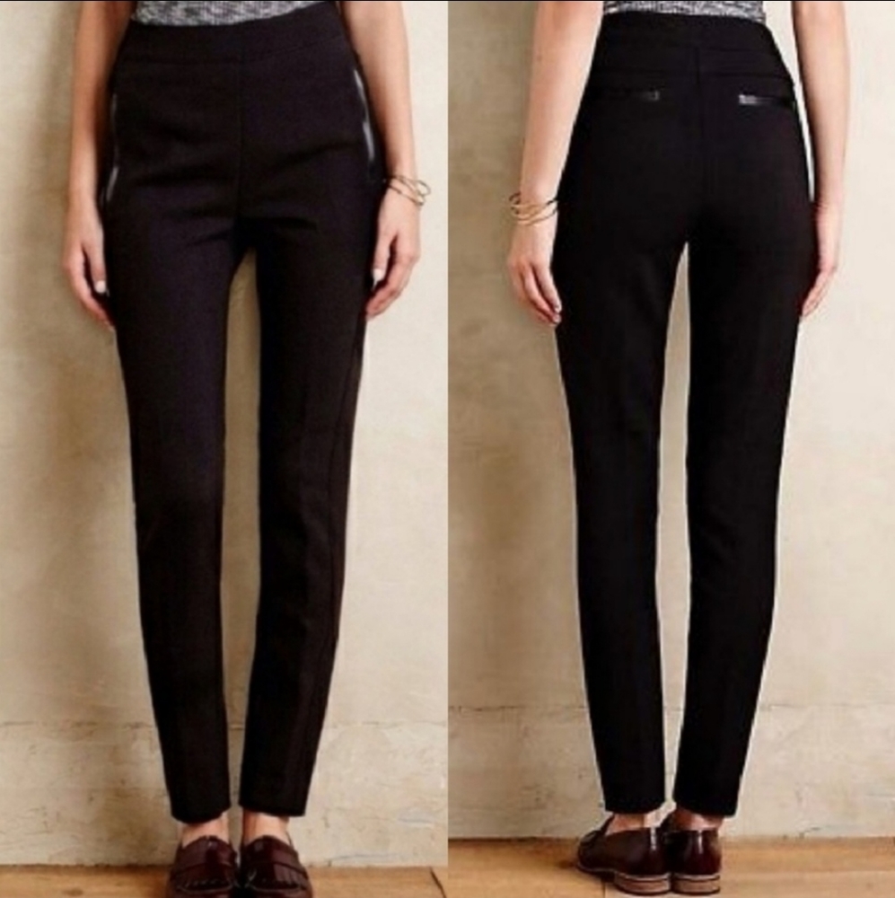 Cartonnier black high waist skinny dress pa